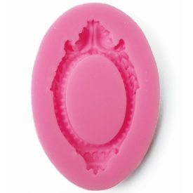 Szilikon nyomóforma lágy - Medál 8,2x5,6x1,2cm  Szilikon nyomóforma lágy - Medál 8,2x5,6x1,2cm