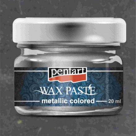 Viaszpaszta színes metál 20ml - grafit | Pentart 