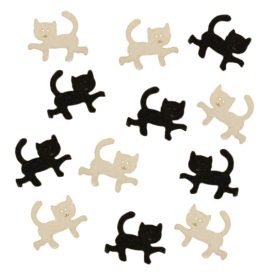 Filcfigura - Cica mini | 12 darabos csomag Filcfigura - Cica mini | 12 darabos csomag