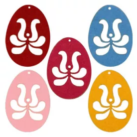 Filc figura - Tojás tulipános