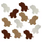 Filcfigura - Kutya mini | 12 darabos csomag