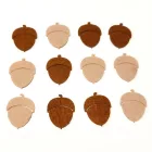 Filcfigura - Mini makk (12db/cs) 