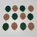 Filcfigura - Mini mogyoró (12db/cs) 