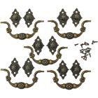 Fém fogantyú, 90 mm x 39 mm bronz színű