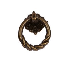 Fém fogantyú kerek 2,5cm x 1,1cm bronz színű Fém fogantyú kerek 2,5cm x 1,1cm bronz színű