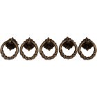 Fém fogantyú kerek 2,5cm x 1,1cm bronz színű