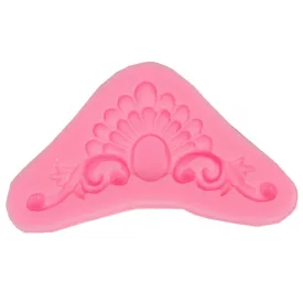   Szilikon nyomóforma lágy - Díszítő minta 10cm x 5,3cm x 0,9cm