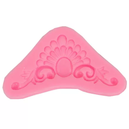 Szilikon nyomóforma lágy - Díszítő minta 10cm x 5,3cm x 0,9cm