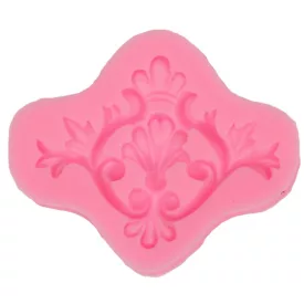   Szilikon nyomóforma lágy - Díszítő minta 9,4cm x 7,8cm x 0,9cm