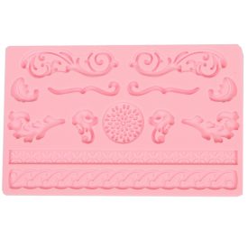 Szilikon nyomóforma lágy - Indák 20cm x 12,5cm x 0,7cm Szilikon nyomóforma lágy - Indák 20cm x 12,5cm x 0,7cm