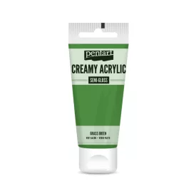 Krémes akrilfesték selyemfényű - FŰZÖLD  60ml