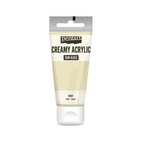 Krémes akrilfesték selyemfényű - ELEFÁNTCSONT  60ml
