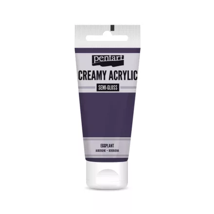 Krémes akrilfesték selyemfényű - PADLIZSÁN  60ml