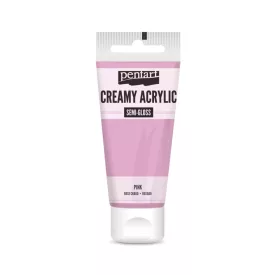 Krémes akrilfesték selyemfényű - PINK  60ml