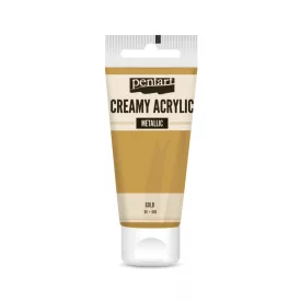 Krémes akrilfesték metál ARANY  60 ml