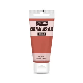Krémes akrilfesték metál VÖRÖSRÉZ 60 ml