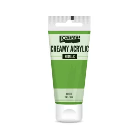 Krémes akrilfesték metál ZÖLD 60 ml