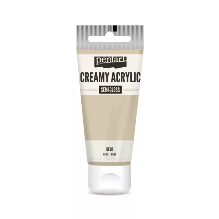 Krémes akrilfesték selyemfényű - BÉZS  60ml