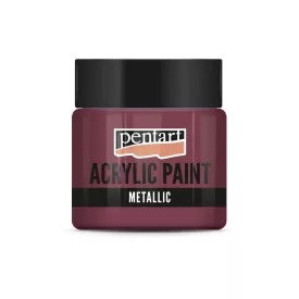 Metál akrilfesték ARANYLILA  50ml | Pentart