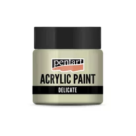 Delicate akrilfesték - FEHÉRARANY 50ml | Pentart 