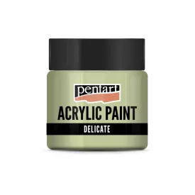 Delicate akrilfesték - ZÖLDEZÜST 50ml | Pentart 