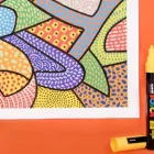 Posca Uni filctoll PC-3M 1,5mm  - sötétbarna