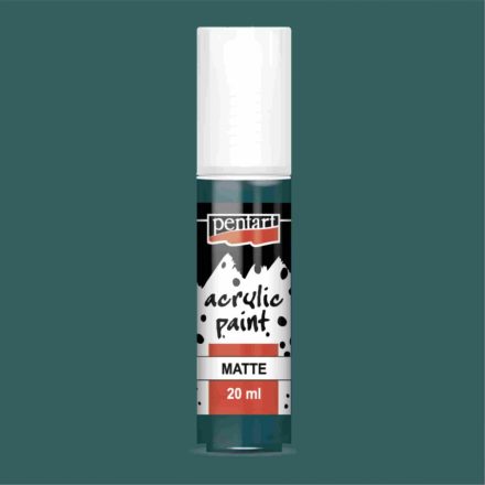 Matt akril festék - Türkizkék - 20ml