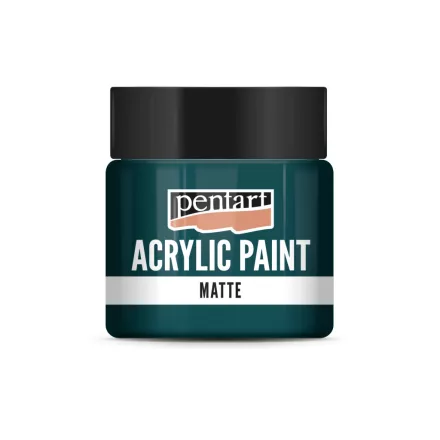 Matt akrilfesték - TÜRKIZKÉK 50ml | Pentart