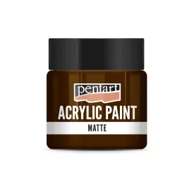 Matt akrilfesték - VÖRÖSBARNA 50ml | Pentart