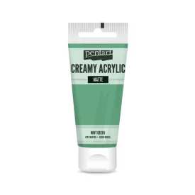 Krémes akrilfesték matt -  MENTAZÖLD 60ml | Pentart 