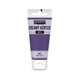 Krémes akrilfesték matt -  LILA 60ml | Pentart 