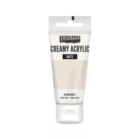 Krémes akrilfesték matt -  KRÉMFEHÉR 60ml | Pentart 