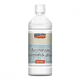 Decoupage ragasztólakk SELYEMFÉNYŰ 1000ml Pentart