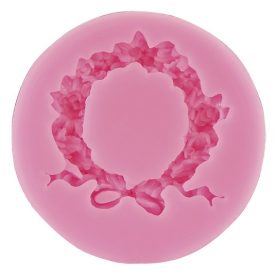 Szilikon nyomóforma lágy - Koszorú  6,1cm x 0,9cm Szilikon nyomóforma lágy - Koszorú  6,1cm x 0,9cm