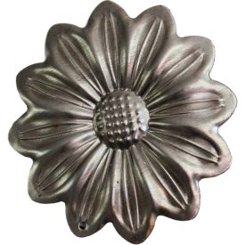 Fém díszítőelem margaréta 4,7cm Fém díszítőelem margaréta 4,7cm