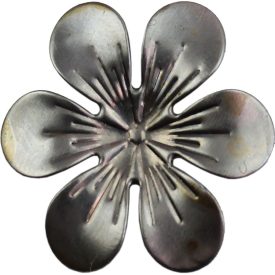 Fém díszítőelem virág 2,8cm Fém díszítőelem virág 2,8cm