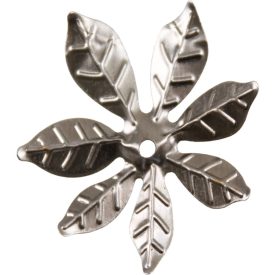 Fém díszítőelem virág 3cm Fém díszítőelem virág 3cm