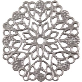 Fém díszítőelem, kerek 4,8cm Fém díszítőelem, kerek 4,8cm