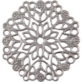 Fém díszítőelem, kerek 2,9 cm 2db/cs. Fém díszítőelem, kerek 2,9 cm 2db/cs.