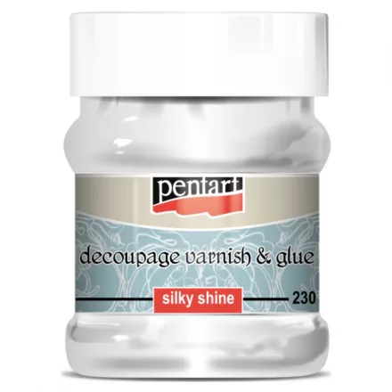 Decoupage ragasztólakk SELYEMFÉNYŰ 230ml Pentart