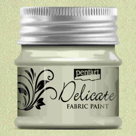 Delicate textilfesték 50ml - fehérarany | Pentart 