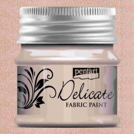 Delicate textilfesték 50ml - rózsaarany | Pentart  Delicate textilfesték 50ml - rózsaarany | Pentart