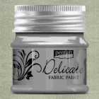 Delicate textilfesték 50ml - antikezüst | Pentart 