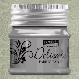 Delicate textilfesték 50ml - antikezüst | Pentart 