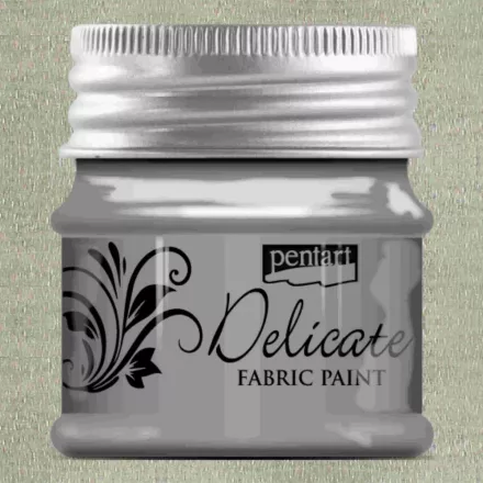 Delicate textilfesték 50ml - antikezüst | Pentart 