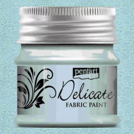 Delicate textilfesték 50ml - kékezüst | Pentart 