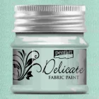 Delicate textilfesték 50ml - zöldezüst | Pentart 