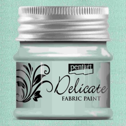 Delicate textilfesték 50ml - zöldezüst | Pentart 
