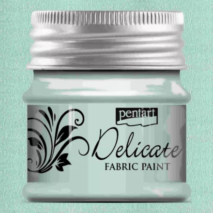 Delicate textilfesték 50ml - zöldezüst | Pentart 