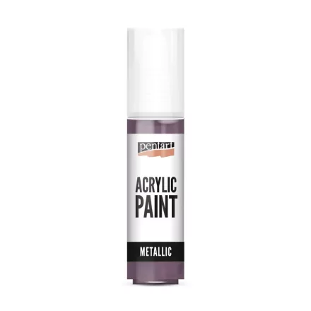 Metál akrilfesték LILA  20ml | Pentart